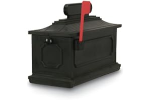 212 MAIN Classic Black 1812 Architectural Series Mailbox