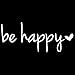 Decalgeek Be Happy Sticker Decal Notebook Car Laptop 6