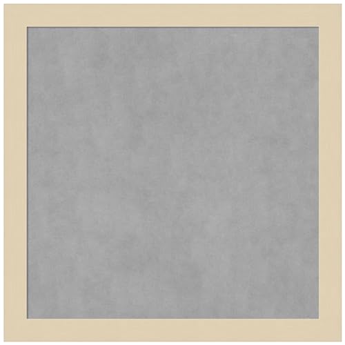 Amanti Art Brown Framed Magnetic Board 13x13 X-Small Vision Board for use with…