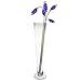 CYS Excel Pack of 6, 24 Inch Tall 4.5 inch Open Glass Trumpet Vase, Tapered Design Center Piece, Floral Display For Events & Weddings (Clear).