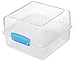 Sistema To Go Collection Lunch Cube, 47.3 oz./1.4 L, Clear/Blue