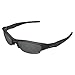 Tintart Performance Replacement Lenses Compatible with Oakley Flak Jacket | Flak Jacket Asian Fit(AF) Polarized Etched-Carbon Black