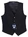 Gioberti Mens 5 Button Formal Suit Vest, Black, Small