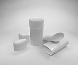 Almost4Minds Deodorant Containers Empty 5 Pack- Make Your Own Deoderant, Heel Balm 2.65Oz /75g/30ml