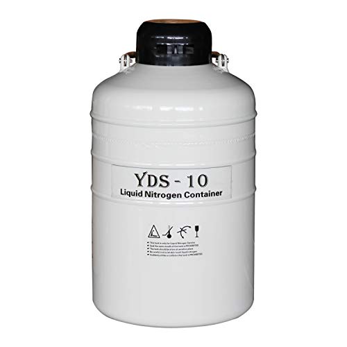 10 L Cryogenic Container Liquid Nitrogen Ln2