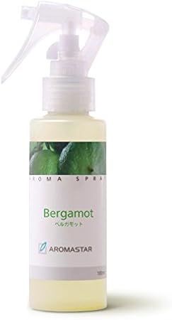 Amazon 天然の香りのアロマスプレー ベルガモット 100ml アロマスター フレグランスウォーター