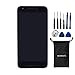 Sunways LCD Display Touch Screen Digitizer Assembly for LG Google Nexus 5X H791 H790 with Frame-Black