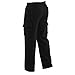 Winter Tex Mens Long Cargo Pants Sweatpants Truck Fleece Lined with Elastic Waistband, Fleeced Cargo Pants S-XXL