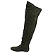 DA VICCINO TOP-01-HI Women's Slouchy Over The Knee High Boots Half Size Small