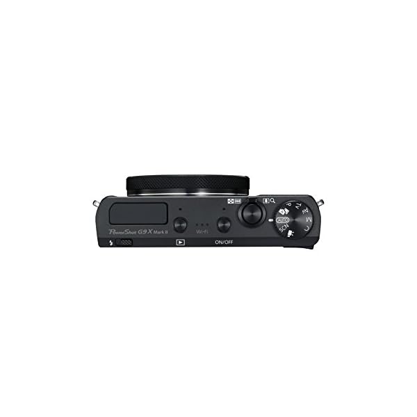 Canon PowerShot G9 X Mark II Kompaktkamera (20,1 MP, 7,5cm (3 Zoll) Display, DIGIC 7, optischer Bildstabilisator, Full-HD, WLAN, NFC, Bluetooth, Blendenautomatik; Zeitautomatik, 1080p), schwarz – Bild 8