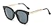 GAMT HD Polarized Retro Summer Beach Fashion Wayfarer Sunglasses Black -gray