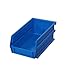 Triton Products 3-210B LocBin Stacking, Hanging, Interlocking Polypropylene Bins 5-3/8-Inch L by 4-1/8-Inch W by 3-Inch H Blue 24 CT