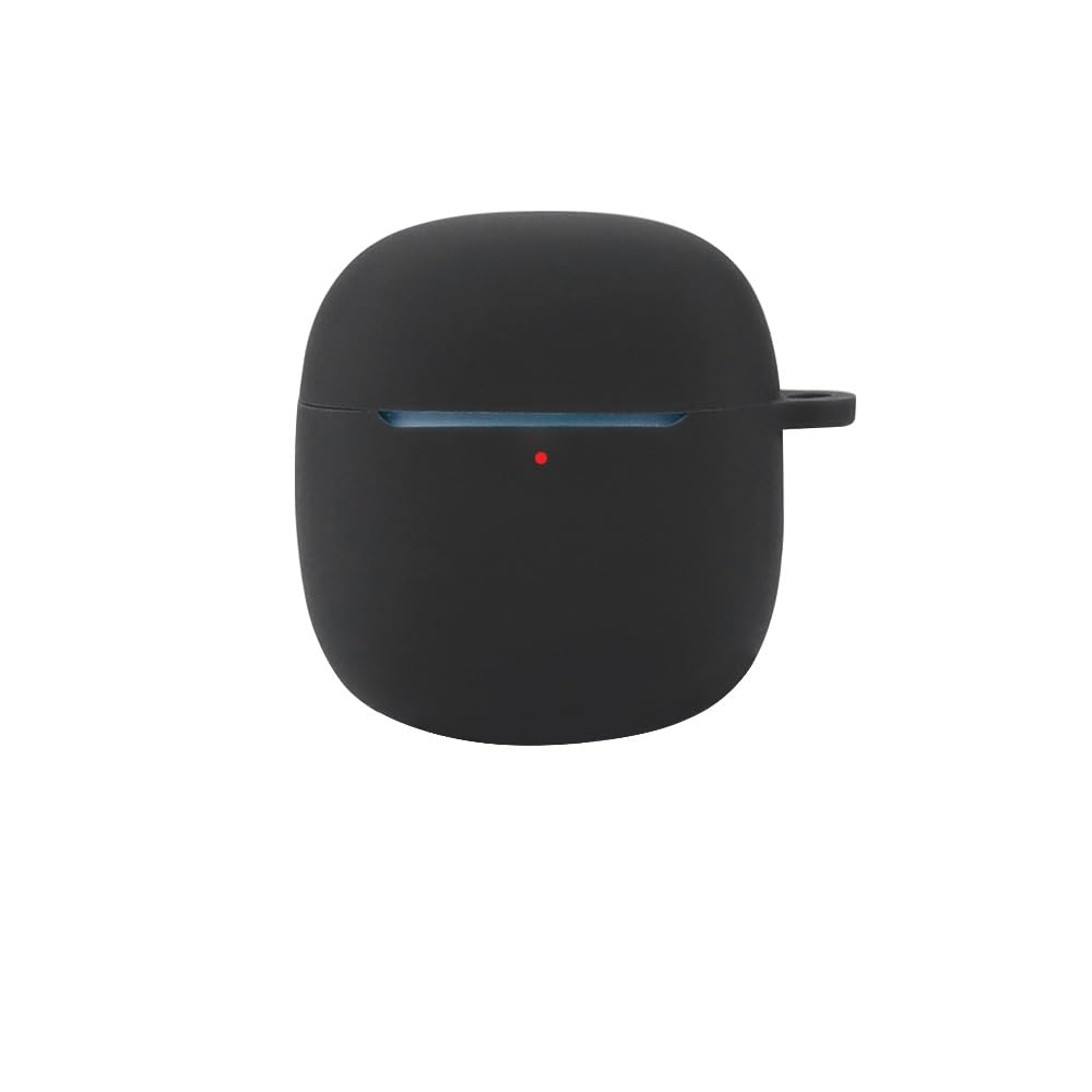 FTRONGRT Bluetooth Earphone Case Cover for Baseus Bowie WX5, Shockproof Silicone Bluetooth Earphone Case Compatible Baseus Bowie WX5 Bluetooth Earphone.Black