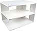 Victor W1120 Pure White Corner Shelf