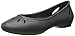 Crocs Women's Kelli Ballet Flat, black, 8 M US