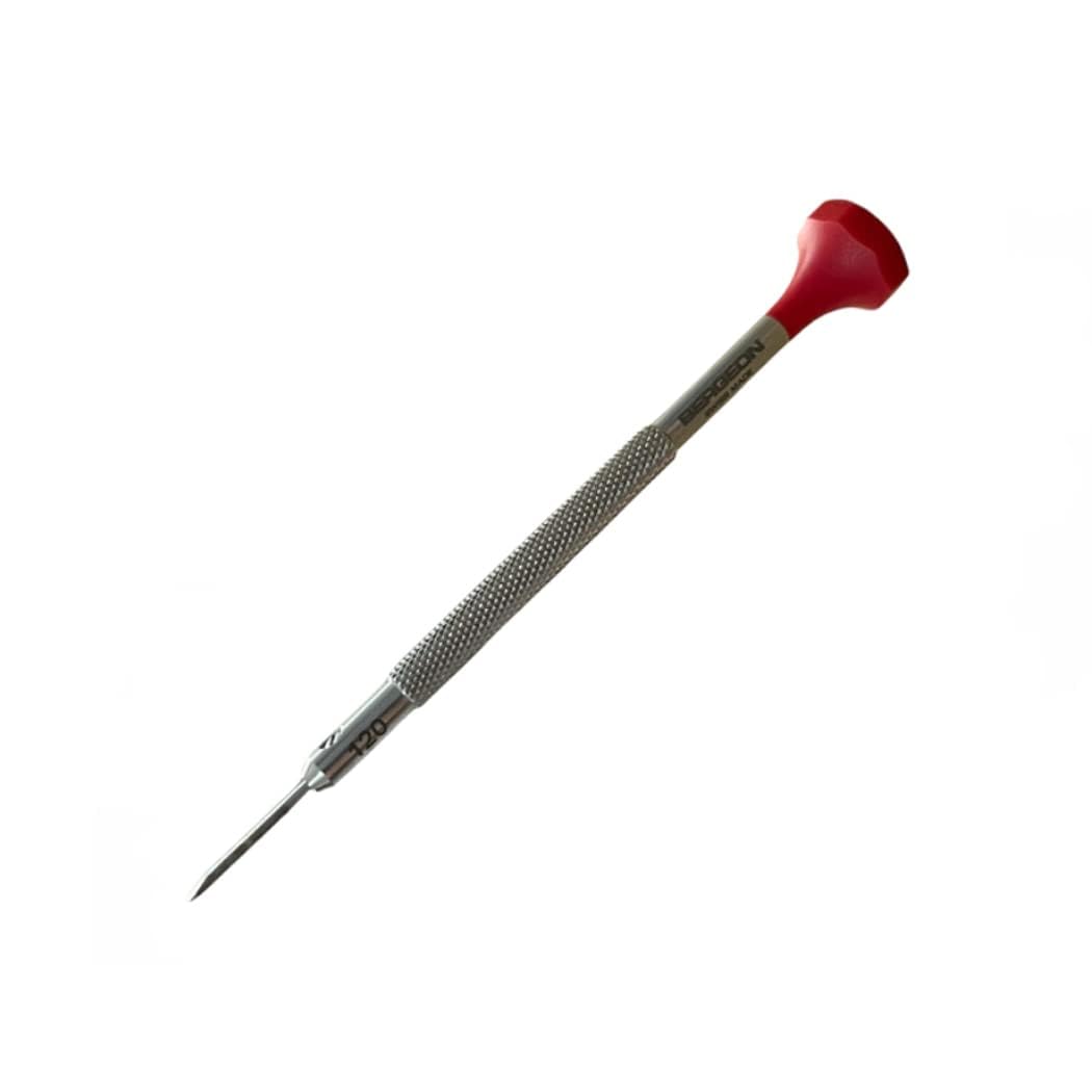 Bergeon 31081-120 Non-Magnetic Screwdriver with anodised Aluminium Body 1.20mm