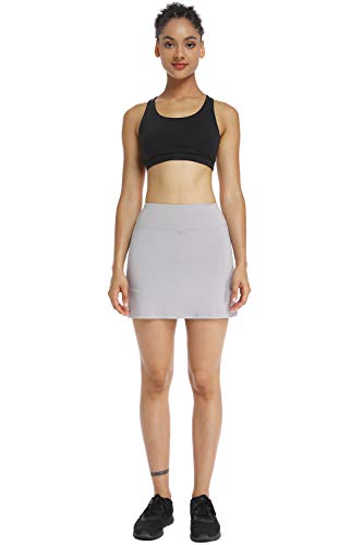 image for Ibeauti Womens Back Pleated Athletic Tennis Golf Skorts Skirts with 3 