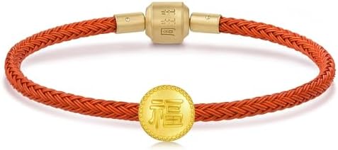 Chow Sang Sang Group（周生生）ブレスレット Charme Amazon.com: CHOW SANG SANG 999 Gold Charme Auspicious Charm