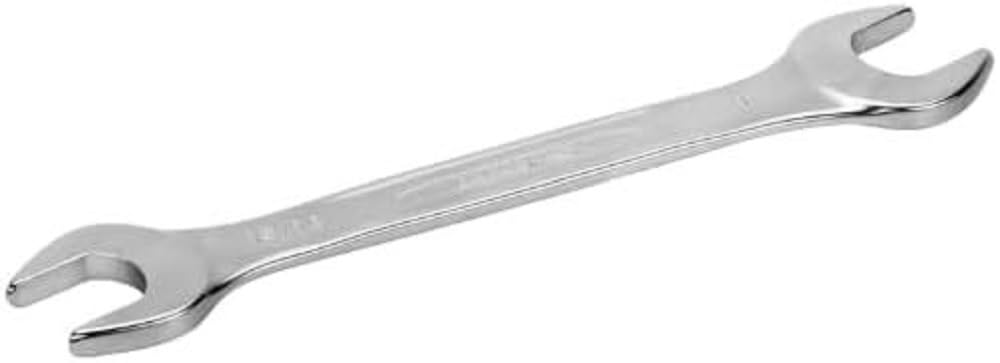 Bahco 6Z-7/8-15/16 15 Degree Angled SW Double Open End Wrench, Silver, 7/8 x 15/16-Inch
