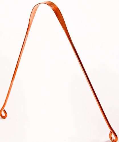 Copper Tongue Scraper Cleaner For Daily Oral Hygiene By Absolute Ayurvedic