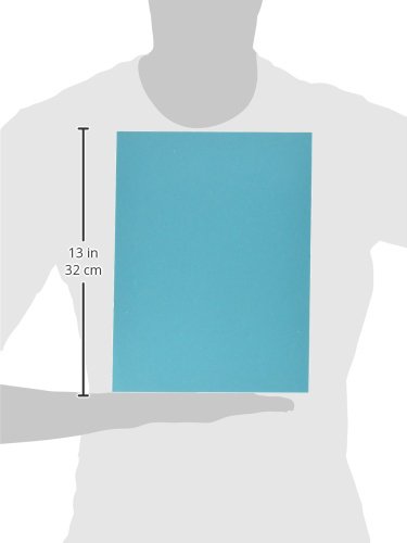 Pacon Tru-Ray Construction Paper, 9-Inches by 12-Inches, 50-Count, Turquoise (103007)