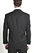 Giorgio Fiorelli Mens 2 Button Tuxedo Suit Modern Fit Black Black 44L