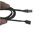 3-Pin Male to Female Fan Power Extension Cable, Sleeved, for Case Fans or Any 12V 3-Pin Device, 72 inches