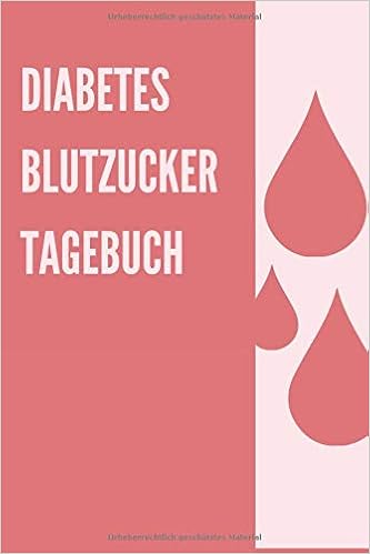 Diabetes Blutzucker Tagebuch Notizbuch Tabelle Mit Vorlage