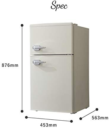 Amazon レトロ冷蔵庫 85l 2ドア 冷凍冷蔵 Sp Rt85l2 3色 レトロデザイン レトロ おしゃれ かわいい 冷凍庫 冷蔵庫 一人暮らし 省エネ Simplus シンプラス ブラック リコメン堂 冷蔵庫 通販