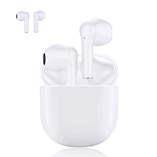 Wireless Earbuds Touch Control Bluetooth 5.0 in-Ear Noise Cancelling 3D Stereo Earphones IPX5 Waterproof Wireless Bluetooth Earbuds Built in Mic Headsets for Apple Airpods iPhone/Android