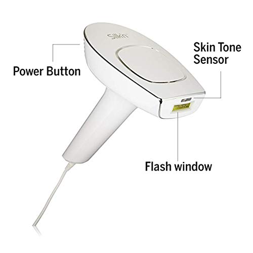 Silk'n Flash&Go Pro - At Home Permanent Hair Removal for Women and Men, No Refill Cartridge Needed, Safe, Painless, FDA Cleared - IPL Laser Hair Removal System