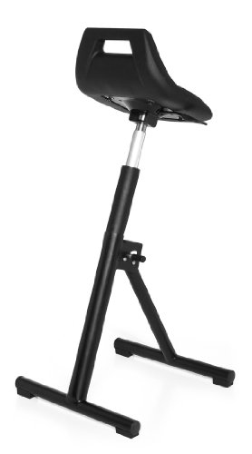 HJH-Office-665150-Sgabello-da-lavoro-TOP-WORK-31-nero-senza-braccioli-robusto-regolabile-in-altezza-sedia-da-lavoro-base-nera-ergonomica-facile-da-pulire-aiuto-di-sostegno