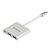 USB-C Digital AV Multiport Adapter,Belinda® USB 3.1 Type-C to HDMI Adapter 4K , USB 3.0 HUB With 1 Charging Port, for Apple The NEW Macbook, Chromebook Pixel with Aluminium Case