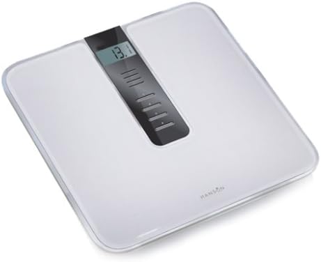 Hanson Cellis Memory Vocal Bathroom Scales White 24 Stones 150kg Capacity Amazon Co Uk Health Personal Care