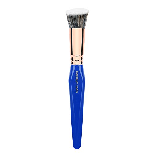 Bdellium Tools Professional Makeup Brush Golden Triangle Series - Slanted Precision Kabuki 956