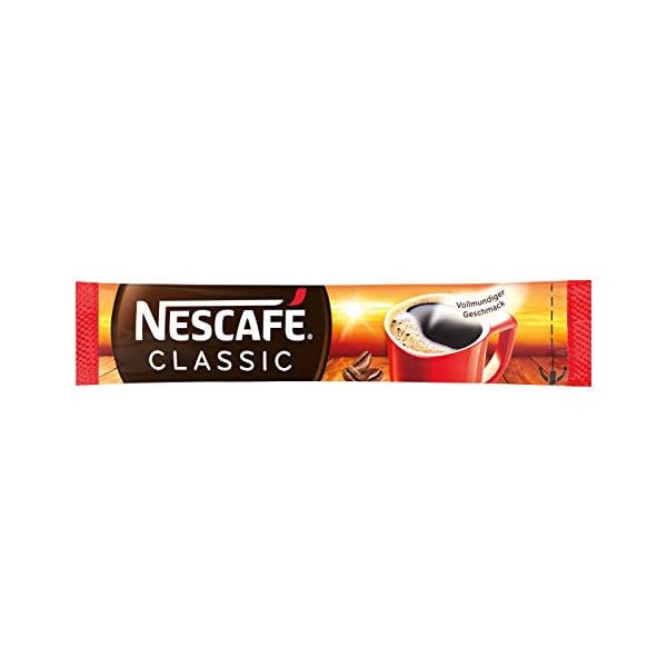 NESCAFÉ CLASSIC Getränkepulver-Sticks, löslicher Bohnenkaffee aus mitteldunkel gerösteten Kaffeebohnen, kräftiger… – Bild 6