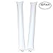 Thunder Sticks, Inflatable Stadium Noisemakers Bam Bam Cheer Sticks Blow Bar Inflatable Boom Sticks Noisemakers Stick Basketball Football Noisemakers Party Favors (White)