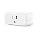 eufy Smart Plug Mini By Anker, Compatible with Alexa & Google Assistant, Wi-Fi, White, No Hub Required, Set Schedules, Countdown Timer, Control Remotely, Away Mode, with Energy Monitoring, 15A