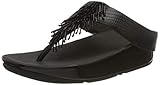 FitFlop Women's Cha Cha Flip Flop, Black, 7 M US