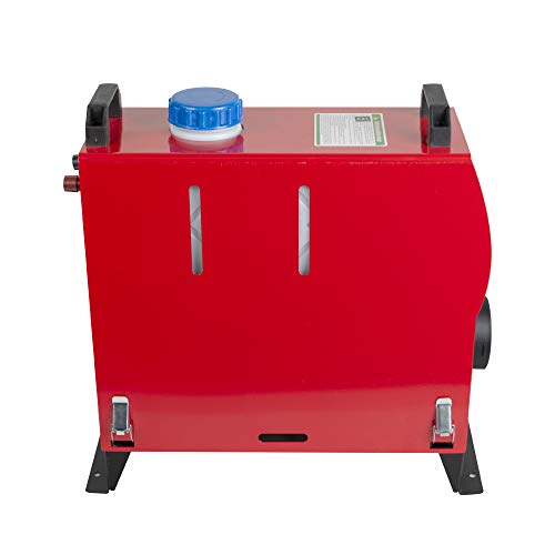 Colilove 12V 5KW Diesel Air Heater All in One 1 Air Outlet Diesel Heater with Heater Silencer with LCD Display and Remote Control for Truck Bus Car Boat