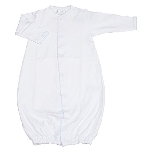 Kissy Kissy - Basic Converter Gown - White Blue-Small
