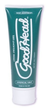 Doc Johnson Good Head Oral Delight Gel, Mystic Mint, (4 Ounces)