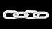 White Plastic Chain 1.5 Inch (6mm) 50 Feet
