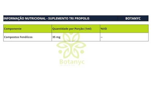 Tri Própolis 500mg 60 Capsulas - União das Própolis Vermelha, Verde e Marrom - Flora Nativa