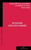 Image de Dictionnaire d'éducation comparée (French Edition)