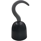 VIGUEUR Plastic Pirate Hook Costume Accessory, Captain Hook Black