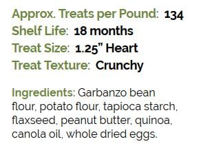 SNARKY PETS CRUNCHY TREATS (8 OZ, CRUNCHY PEANUT BUTTER)