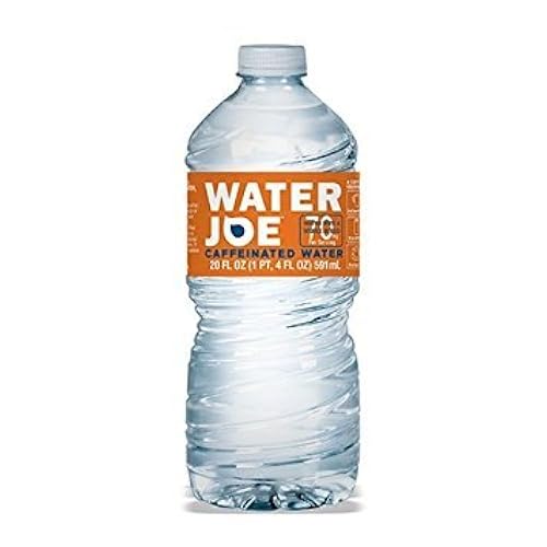Water Joe | #1 Premium Caffeinated Water | 20 Oz, 12-Pack, 70mg Caffeine Enhancer | Sugar Free Substitute to Coffee, Soda, Energy Drinks and Avitae Grocery & Gourmet Food, Beverages, Bottled Beverages, Water & Drink Mixes, Water, Sports Drinking Water