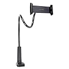 NOPNOG Cell Phone Stand,Tablet Clip Holder,Long Arm Gooseneck Flexible Lazy Bracket for ipad/ iPhone X/8/7/6/6s Plus Samsung Note Galaxy S8/S7 Mount for Desktop Bedroom, Office, Bathroom, Kitchen