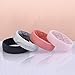 Egnaro Women's Rings Enhancers, 6mm Wide, 2mm Thick, Silicone Wedding Rubber Band with Half Size, Inner Arc Ergonomic Breathable Design